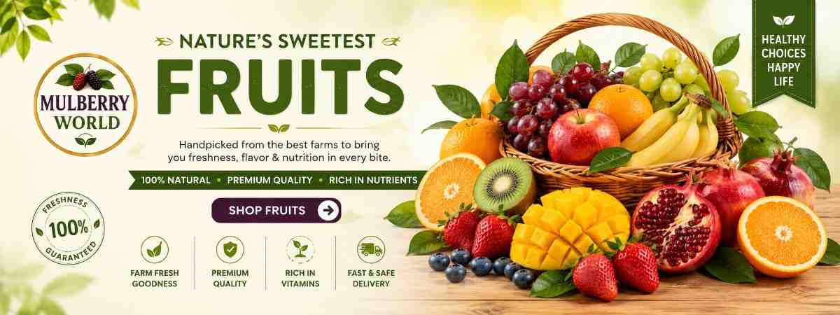 Fresh harvest banner